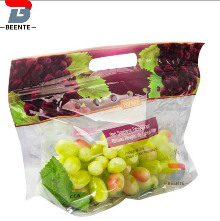 Sacchetti in plastica per uva/Uva Sacchetti per imballaggio in plastica/Frutta Sacchetti in plastica per supermercato